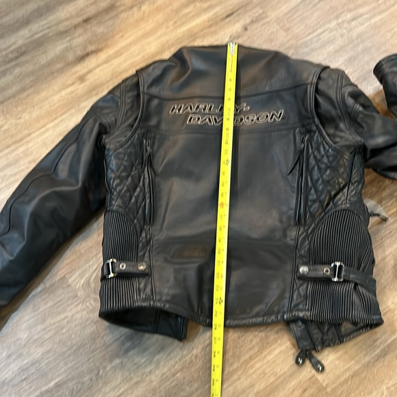 HARLEY-DAVIDSON Men Competition ll Touring Leather Jacket - Picture 12 of 16